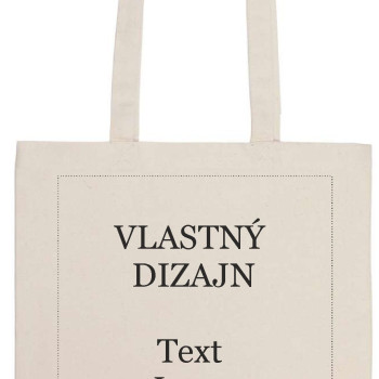 Plátená taška s potlačou