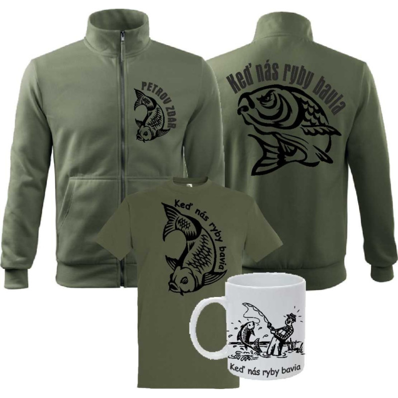 Akciový set Keď nás ryby bavia AKCIA, Set Poľovník / Rybár