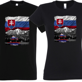Vysoké Tatry dámske + pánske tricko
