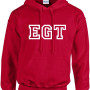 Mikina Hoody s potlačou EGT