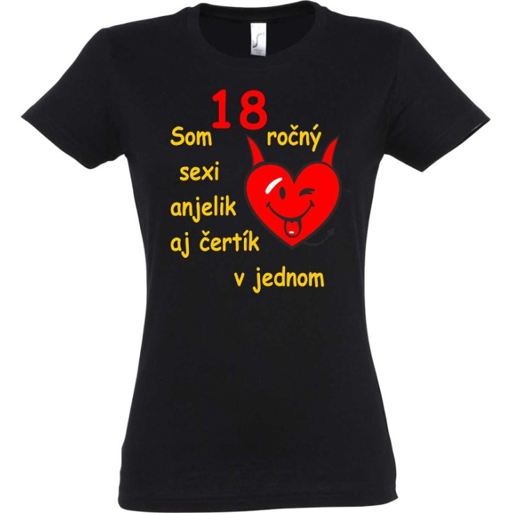 Dámske tričko 18 r. anjel image