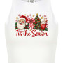 Dámsky vianočný cropped top – ’Tis the Season