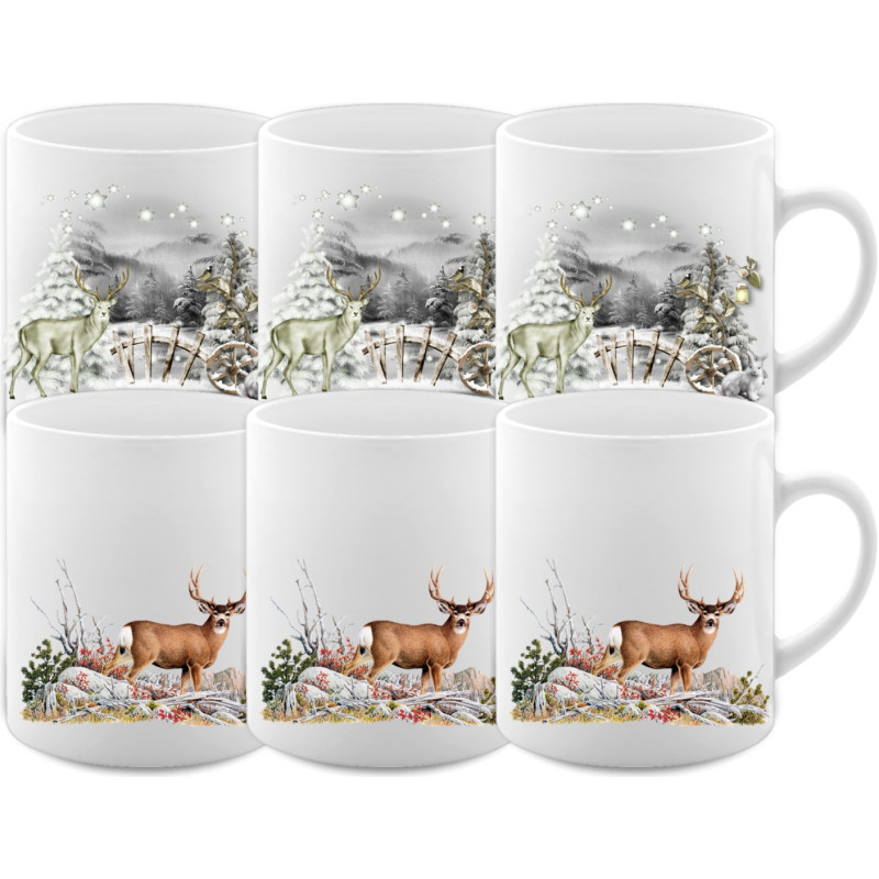 Sada Hrnčekov s poľovníckym motívom Hrnčeky, Darčeky, Hrnčeky pre poľovníkov a rybárov image