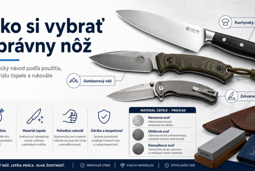 Ako si vybrať správny nôž
