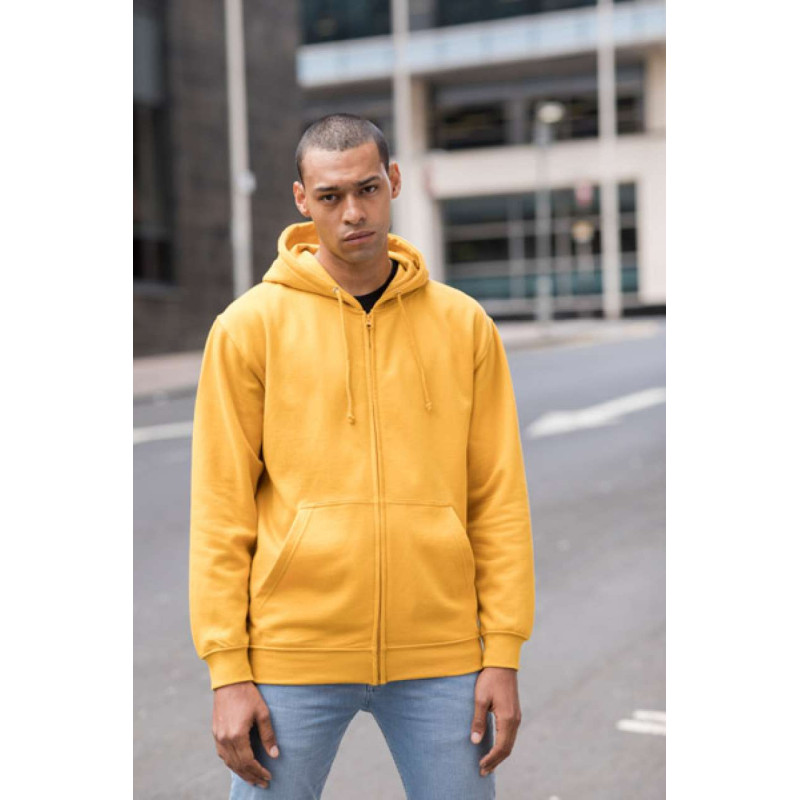 Mikina so zipsom bez potlače Mikiny, Bez potlače image