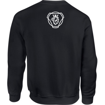 Mikina s motívom Scania bez kapuce