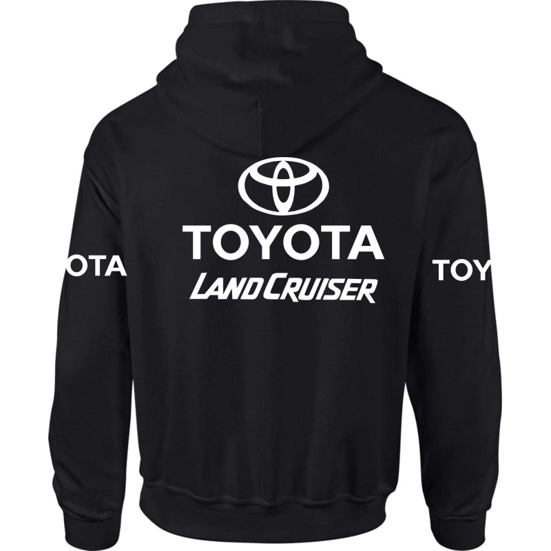 Mikina s motívom Toyota Land Cruiser
