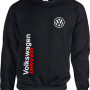 Mikina s motívom VW Driver čierna