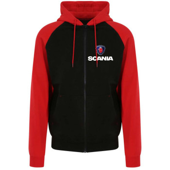 Mikina s motívom Scania dvojfarebná