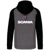 Mikina - s motívom Scania dvojfarebná Mikiny, Auto / moto