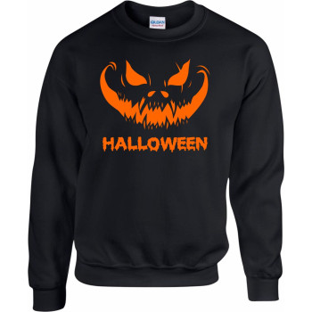 Halloween mikina s tekvicou – pre dospelých a deti Halloween mikina s tekvicou – pre dospelých a deti