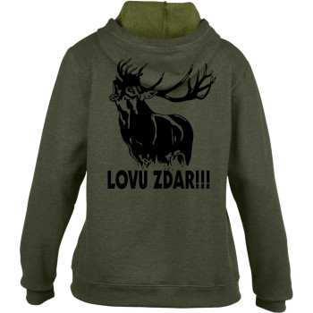 Mikina dámska - Lovu zdar