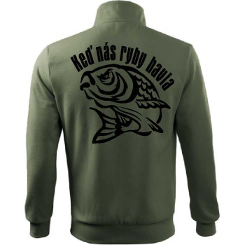 Mikina pánska - Keď nás ryby bavia