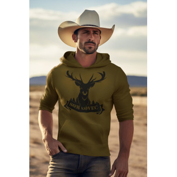 Som Lovec - mikina s kapucňou