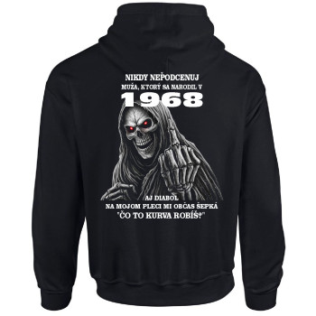 Mikina - Nikdy Nepodceňuj Muža... s vulgarizmom