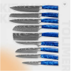 Set kuchynských nožov 9ks, modrá rúčka Nože / Kuchyňa, Kuchynské nože image