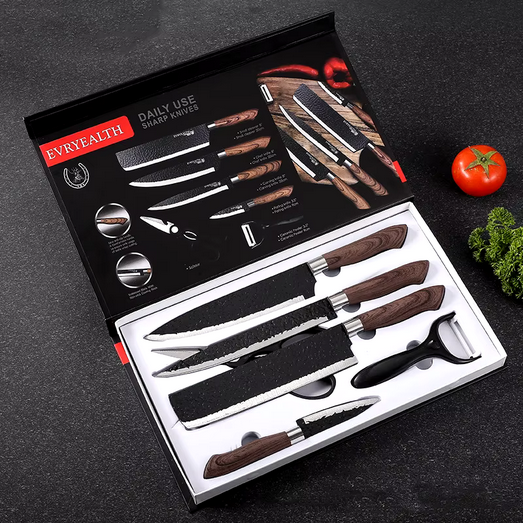 Kuchynský set 6ks Nože / Kuchyňa, Kuchynské nože