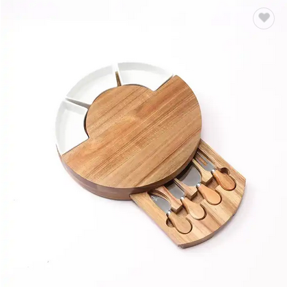 Servírovacia doska na syr okrúhla 33cm Nože / Kuchyňa, Servírovacie dosky na syr image