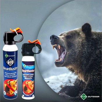 Sprej na Medvede BearBuster set 300ml