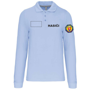 Polokošeľa Hasiči - Dl. rukáv + Suchý Zips