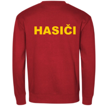 Mikina bez kapucne - Hasiči