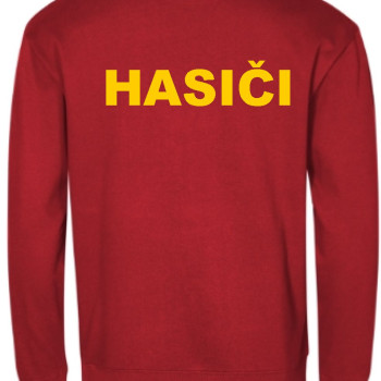 Mikina bez kapucne - Hasiči