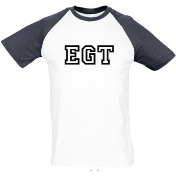 Dvojfarebné tričko s logom EGT