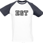 Dvojfarebné tričko s logom EGT