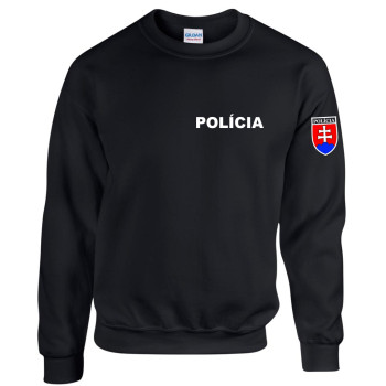 Mikina bez kapucne Polícia