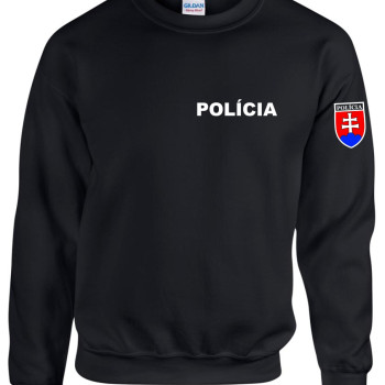 Mikina bez kapucne Polícia