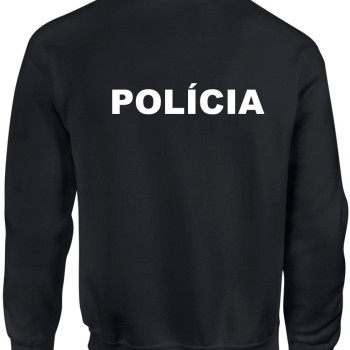 Mikina bez kapucne Polícia