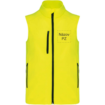 Softshell bunda s  vlastným logom