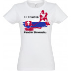 Fandím Slovensku - dámske tričko