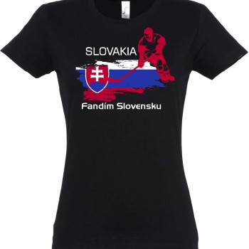 Fandím Slovensku - dámske tričko