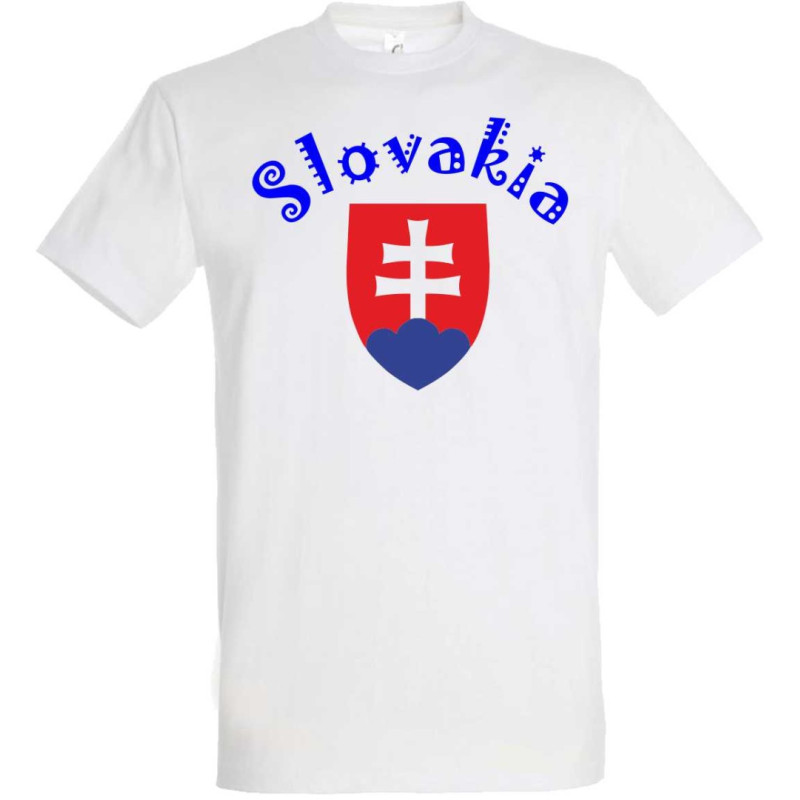 Tričko Slovakia - Unisex Tričká, Veselé tričká, Slovensko / Česko, Pánske tričká image