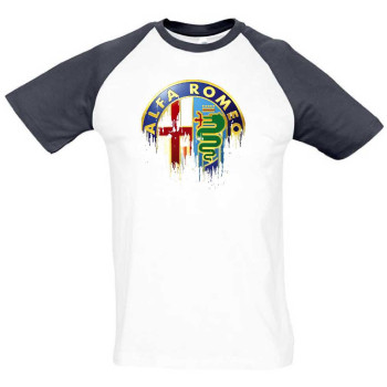 Tričko s motívom Alfa Romeo