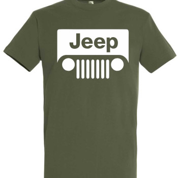 Tričko s motívom Jeep 2