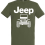 Tričko s motívom Jeep