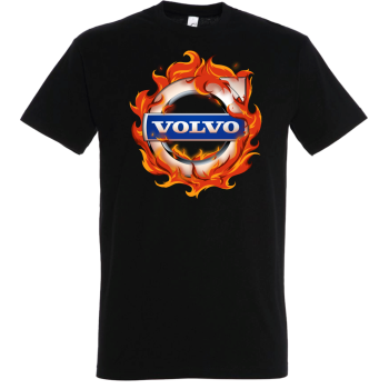 Tričko s motívom Volvo fire