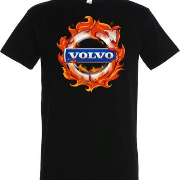 Tričko s motívom Volvo fire