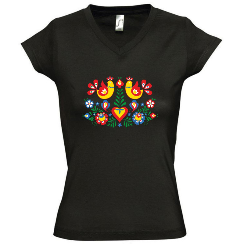 Ľudový ornament 1 Tričká, Slovensko / Česko