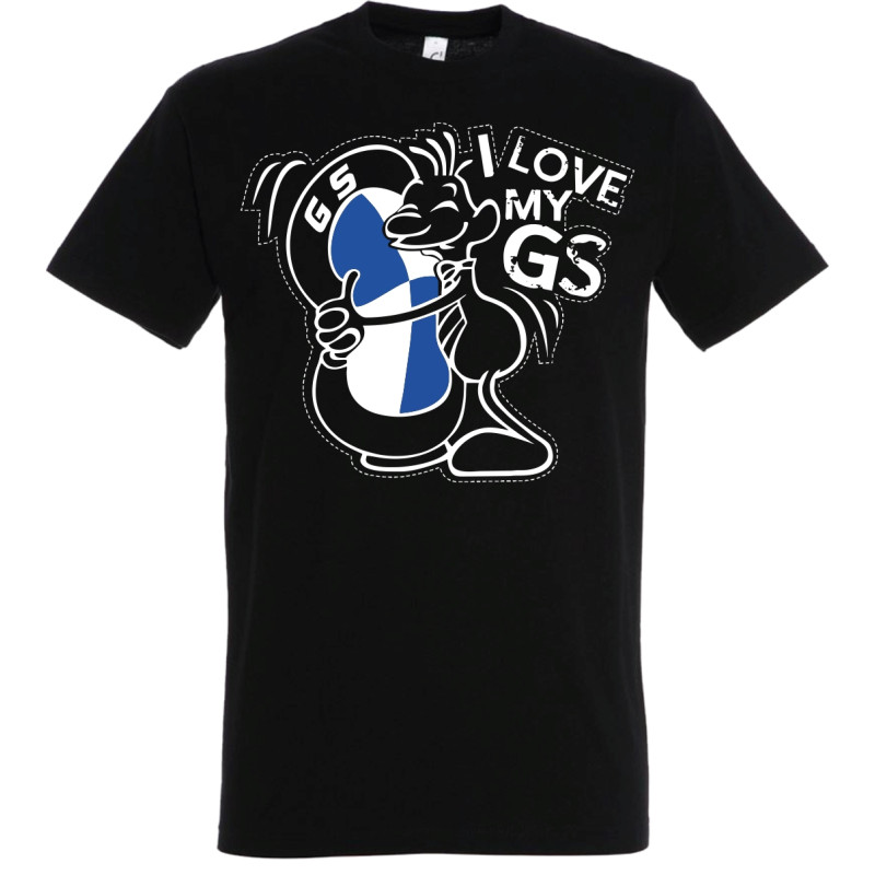 Tričko I Love GS Tričká, Tričká s potlačou motocyklov image