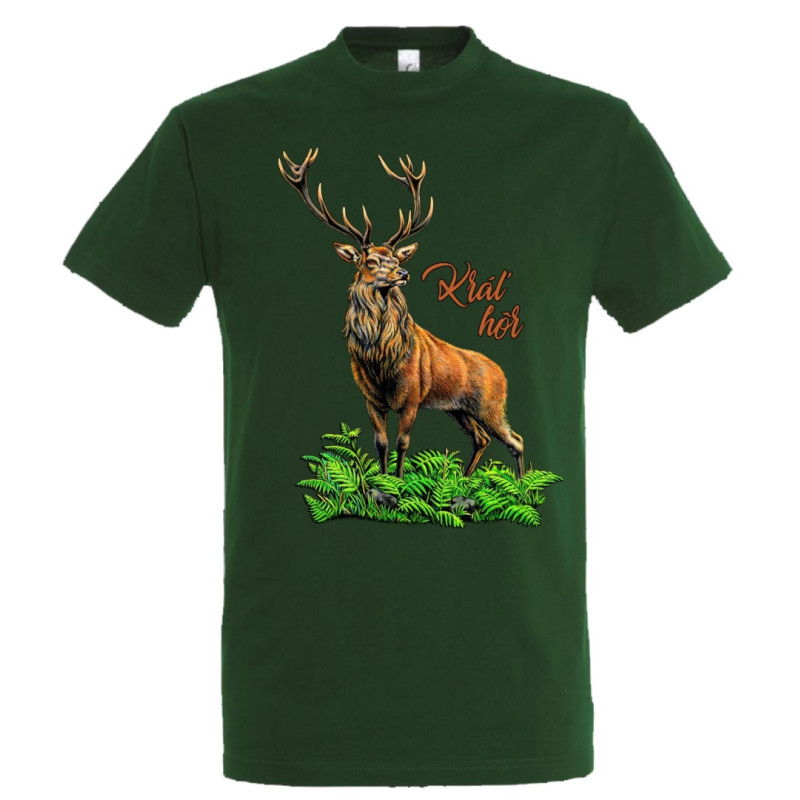Jeleň kráľ hôr Tričká, Tričká Poľovník / Rybár