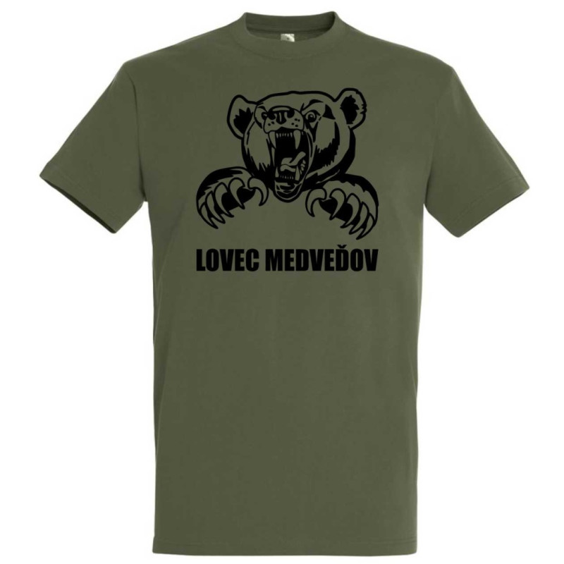 Lovec medveďov Tričká, Tričká Poľovník / Rybár image