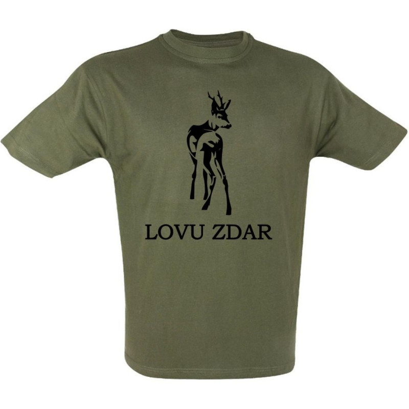 Lovu Zdar - Srnec 1 Tričká, Tričká Poľovník / Rybár image