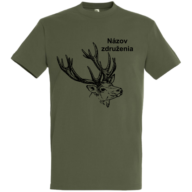 Polokošeľa Jeleň Lovu Zdar + vlastný text