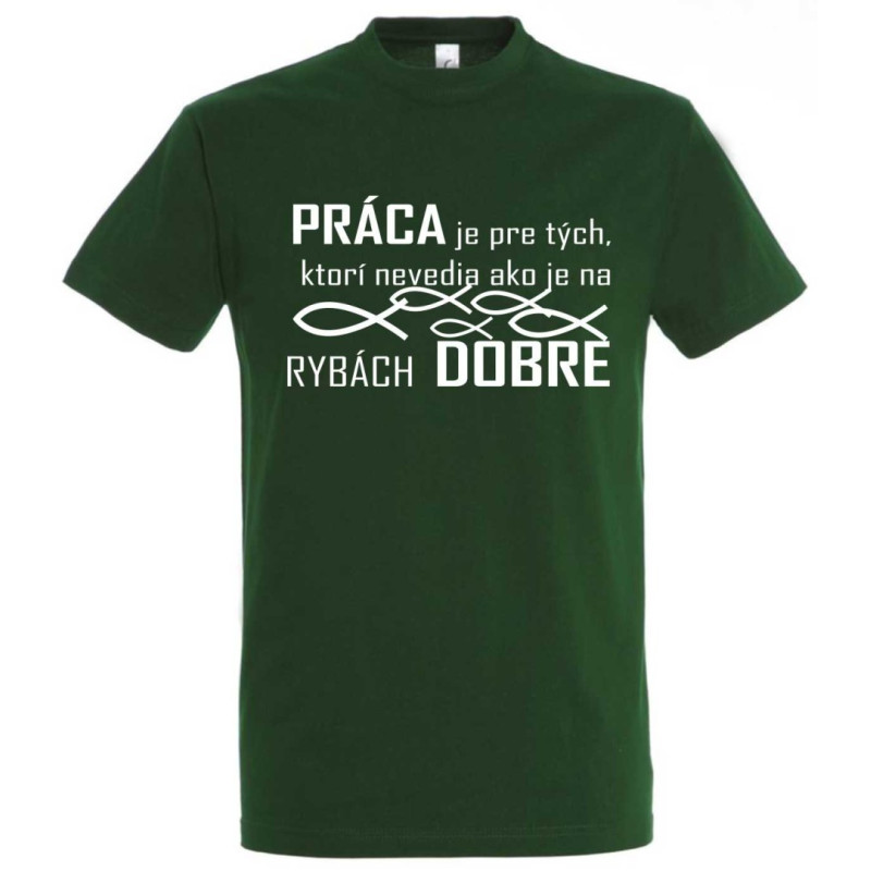 Práca Ryby Tričká, Tričká Poľovník / Rybár, Veselé tričká image