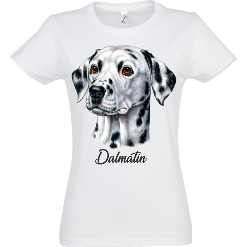 Dalmatín s menom. Tričká, Tričká Pre psíčkarov image