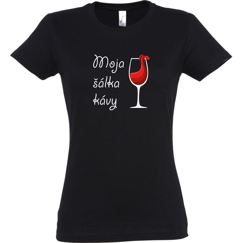 Moja šálka kávy Tričká, Veselé tričká, Dámske tričká image