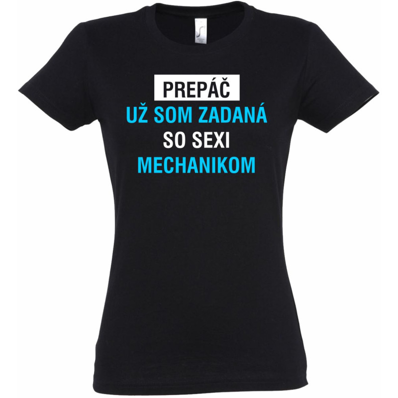 Prepáč som zadaná, dámske tričko image